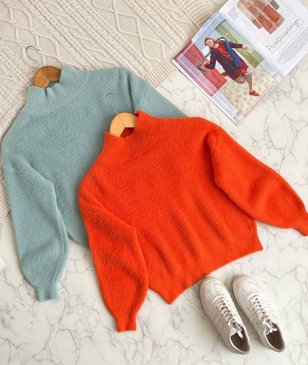 پلیور بافت موهر کد 2106