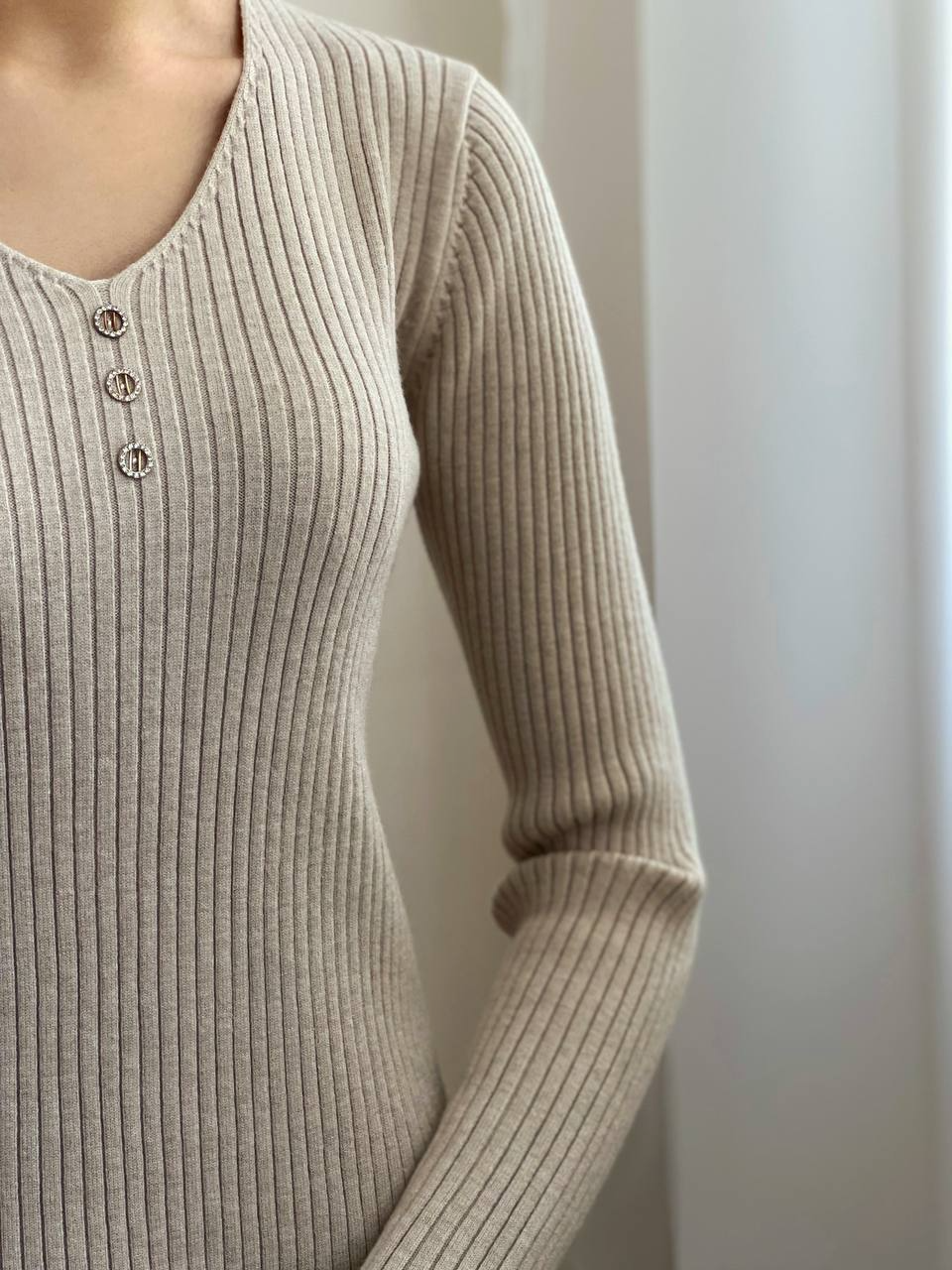 پلیور بافت یقه هفت کد 2113