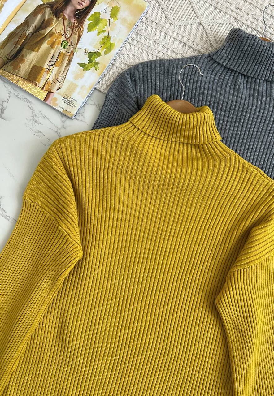 پلیور بافت یقه اسکی کد 2121