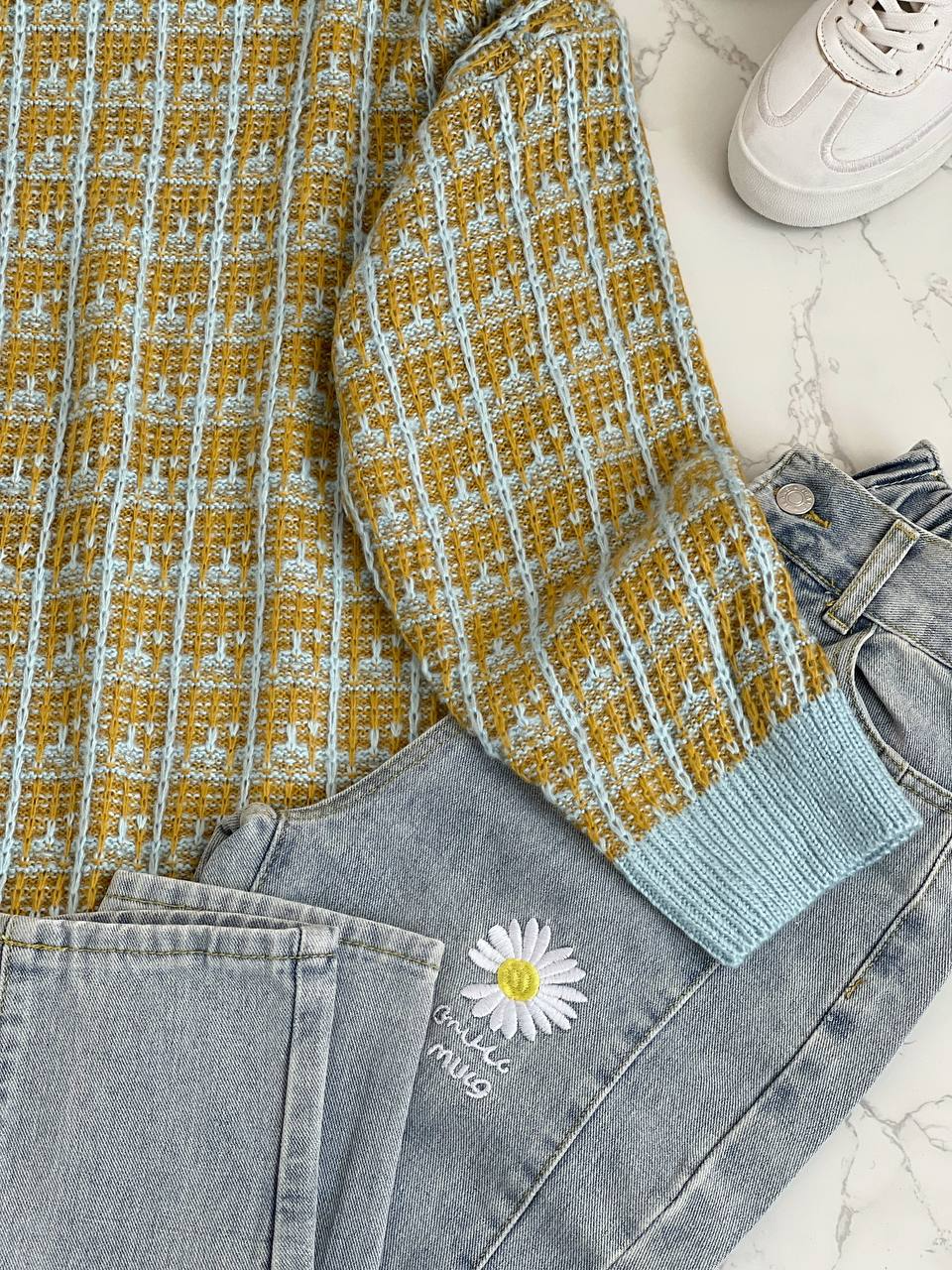 پلیور بافت حصیری کد 2139