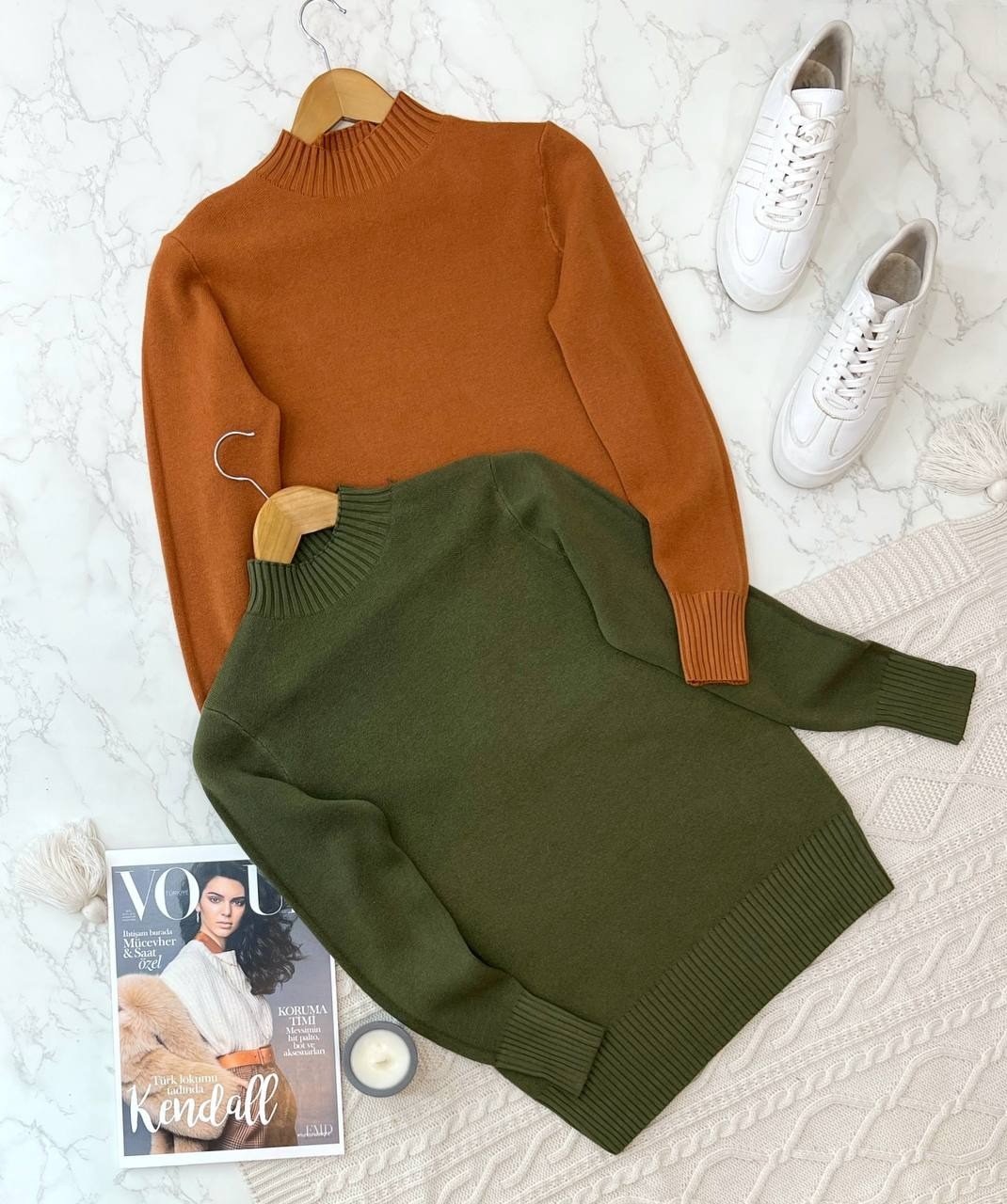 پلیور بافت یقه سه سانت کد 2144