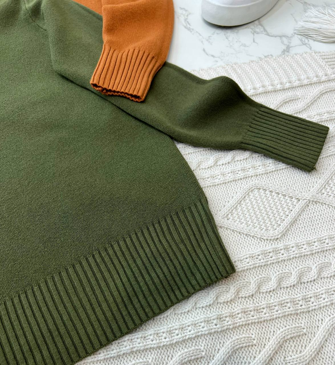 پلیور بافت یقه سه سانت کد 2144