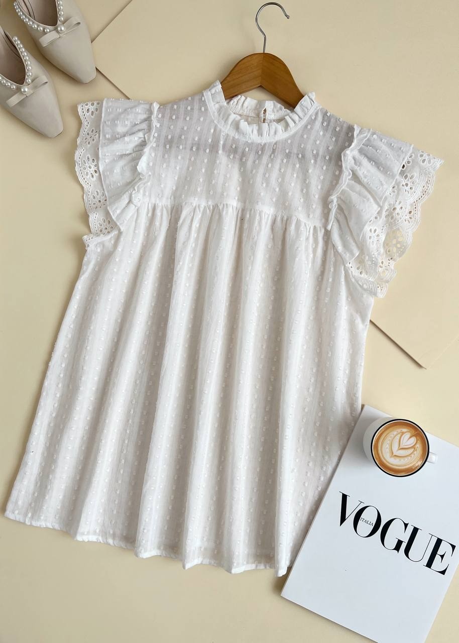 شومیز کنف آستین خامه دوزی کد 2156