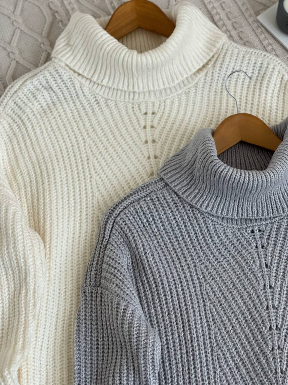 تونیک بافت یقه اسکی کد 2161