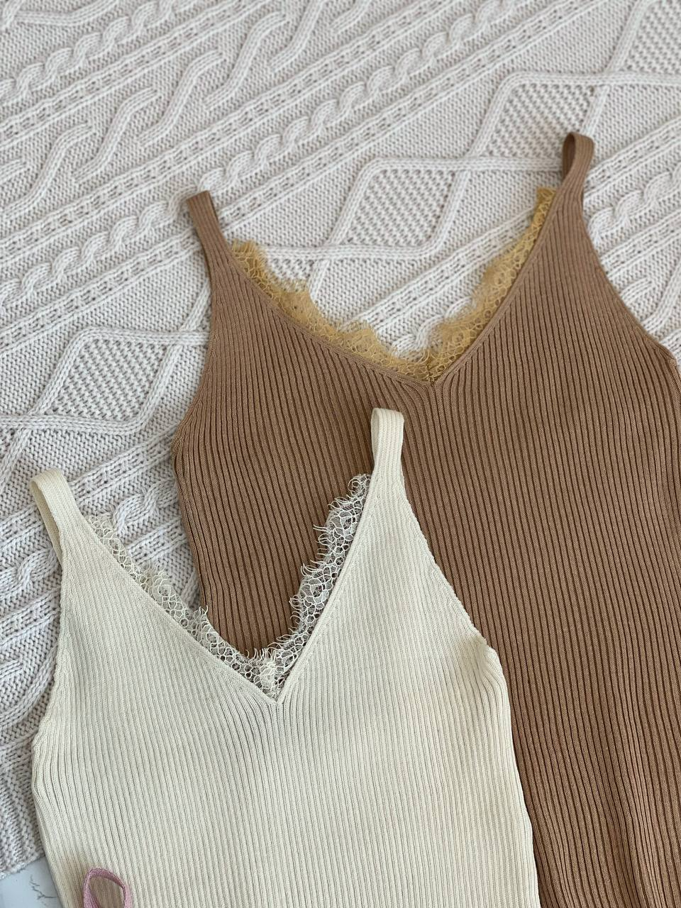 تاپ بافت کبریتی یقه گیپور کد 2162