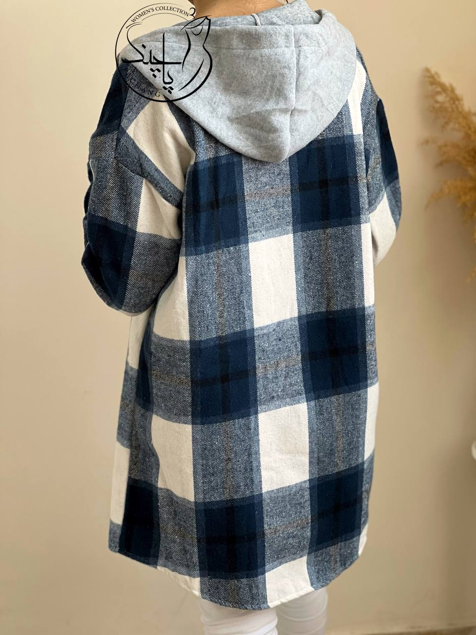 پالتو چهار خونه تمام خز کد 2164