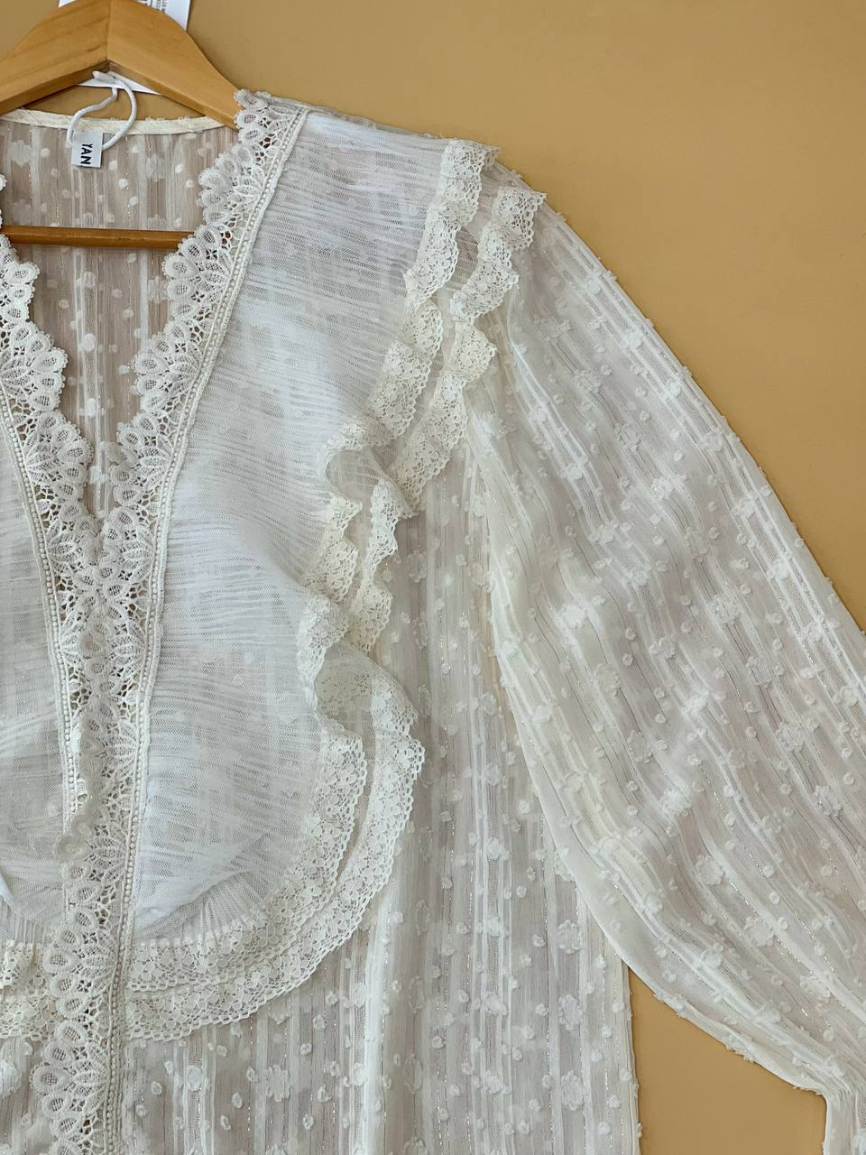 شومیز مجلسی یقه چین دار کد 2174