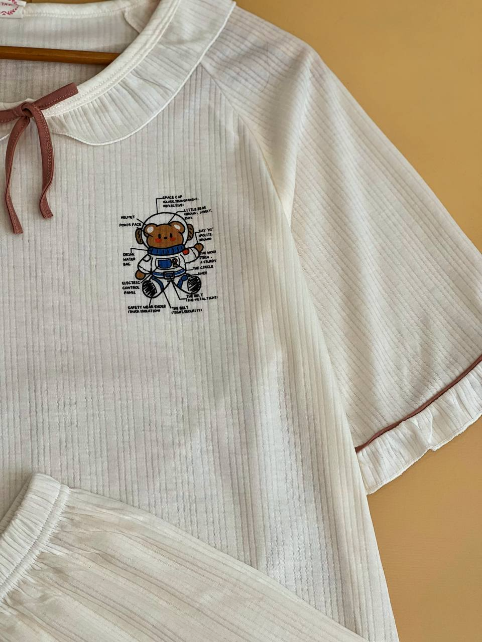 بلوز و شلوارک تکرنگ کد 2175