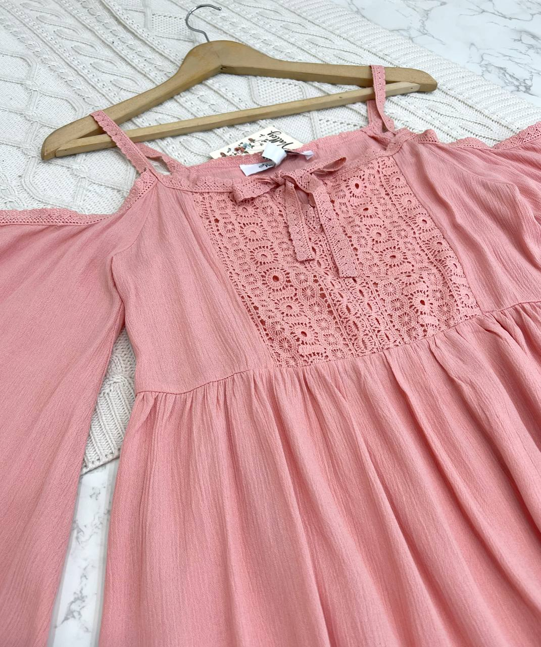 شومیز سرشونه باز کریشه کد 2177