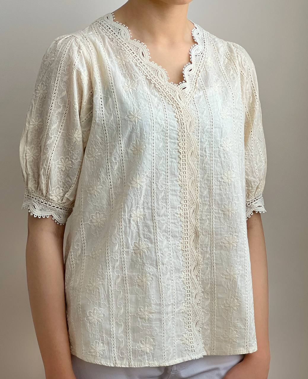 شومیز خامه دوزی کد 2178