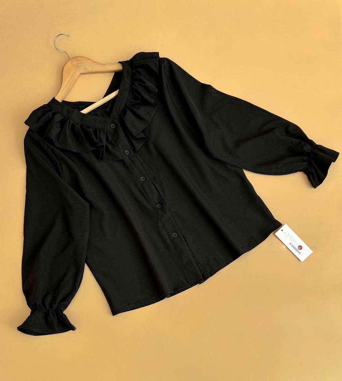 شومیز یقه چین کد 2179