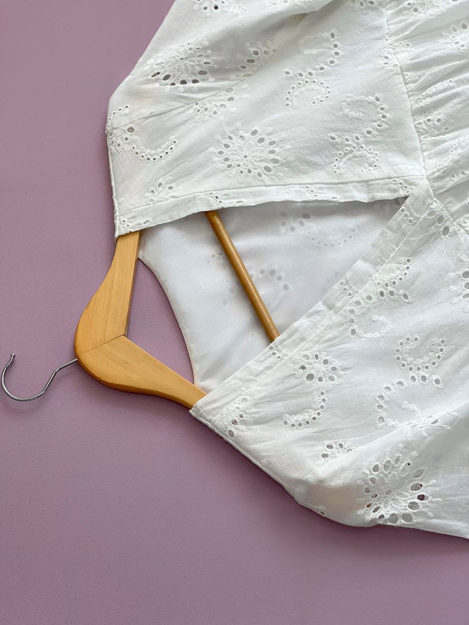 پیراهن خامه دوزی آستردار کد 2180