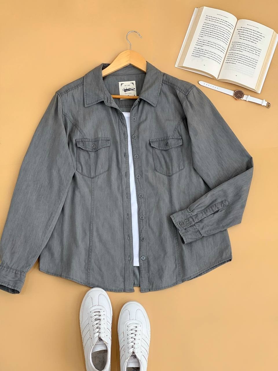 شومیز جین کاغذی کد 2187