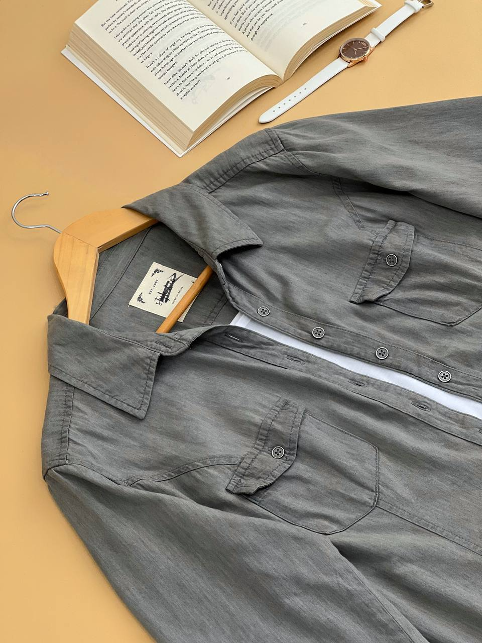 شومیز جین کاغذی کد 2187