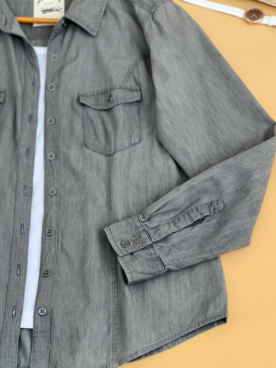 شومیز جین کاغذی کد 2187