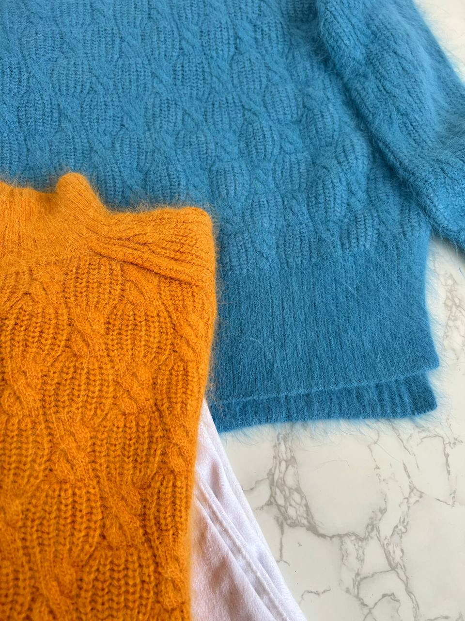 پلیور موهر یقه سه سانت کد 2195