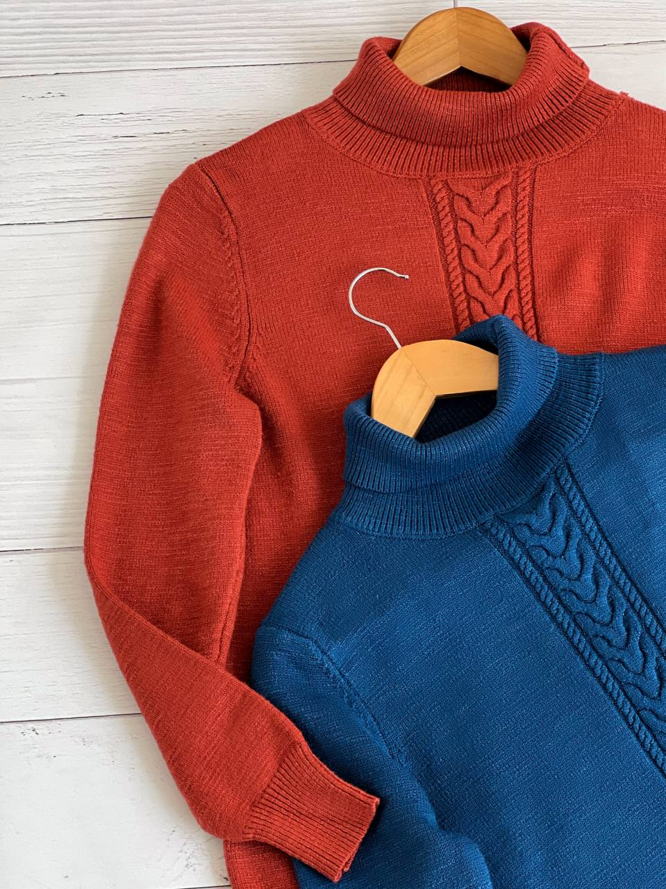 پلیور بافت یقه اسکی کد 2202