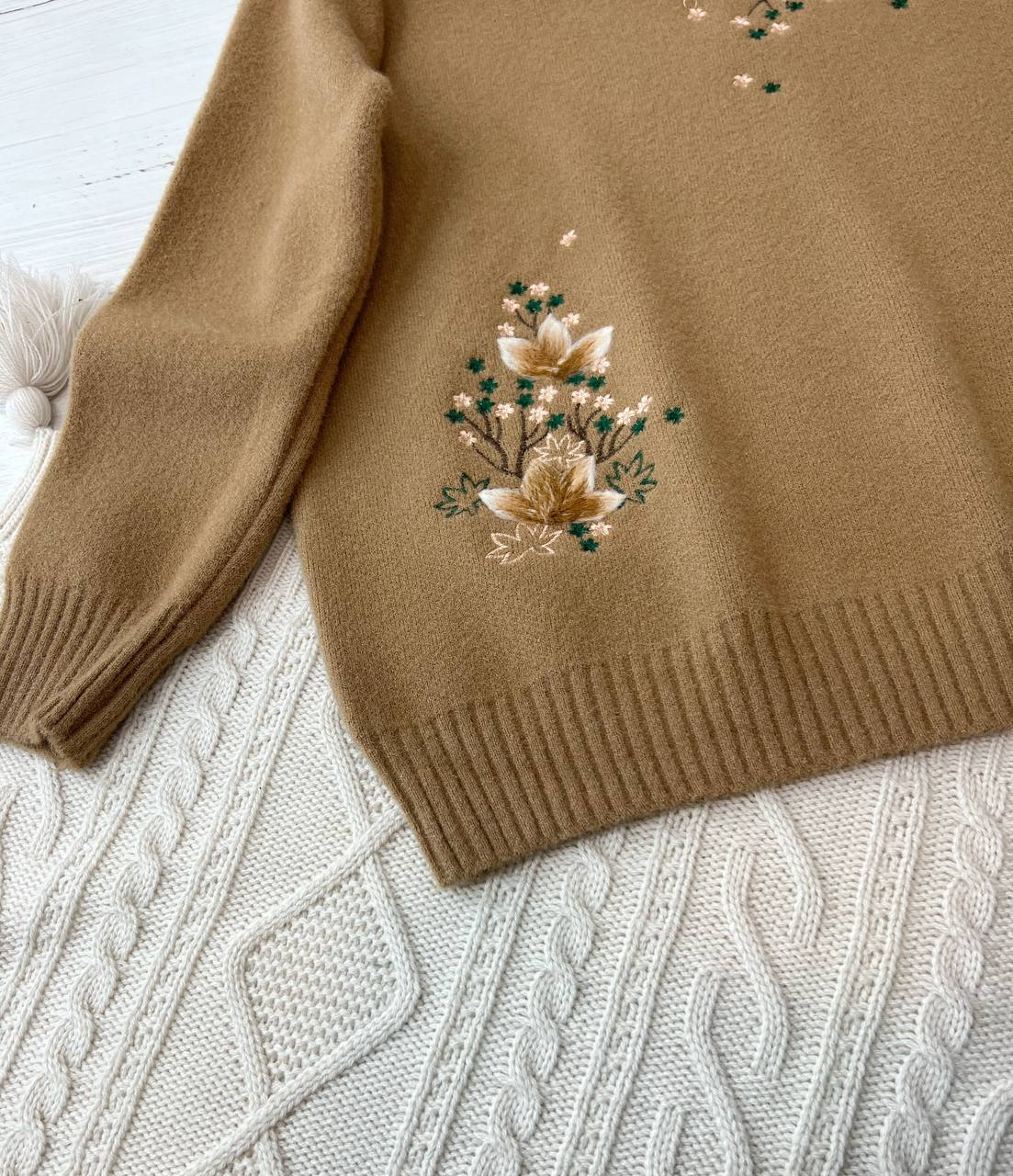 پلیور بافت گلدوزی شده کد 2209