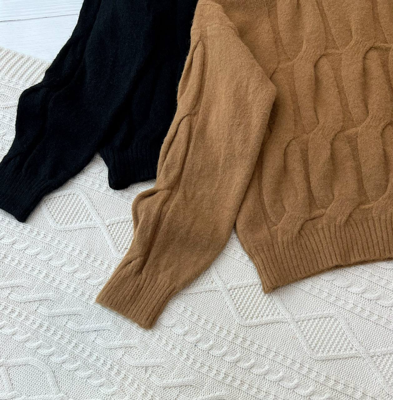 پلیور بافت یقه گرد کد 2215