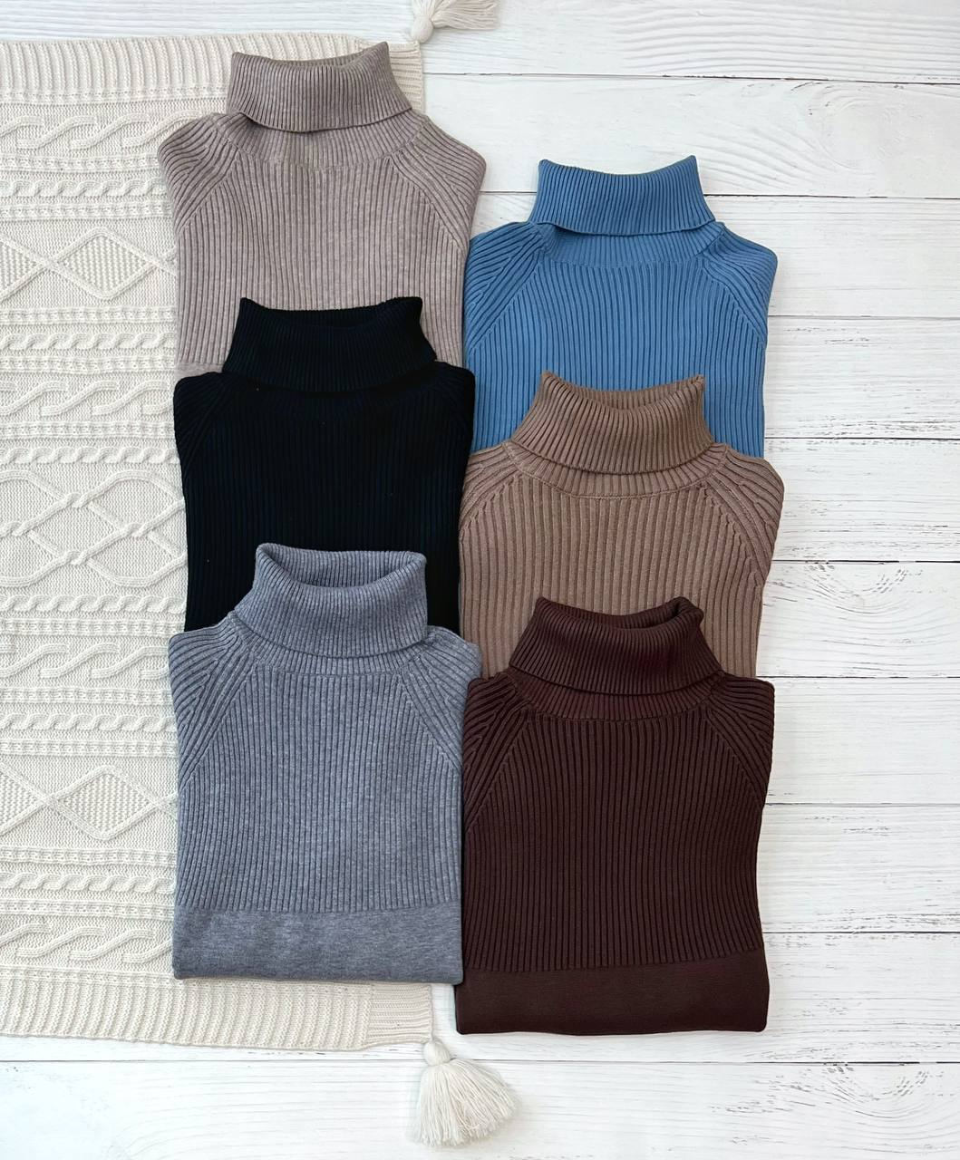 پلیور بافت یقه اسکی بغل چاک کد 2219