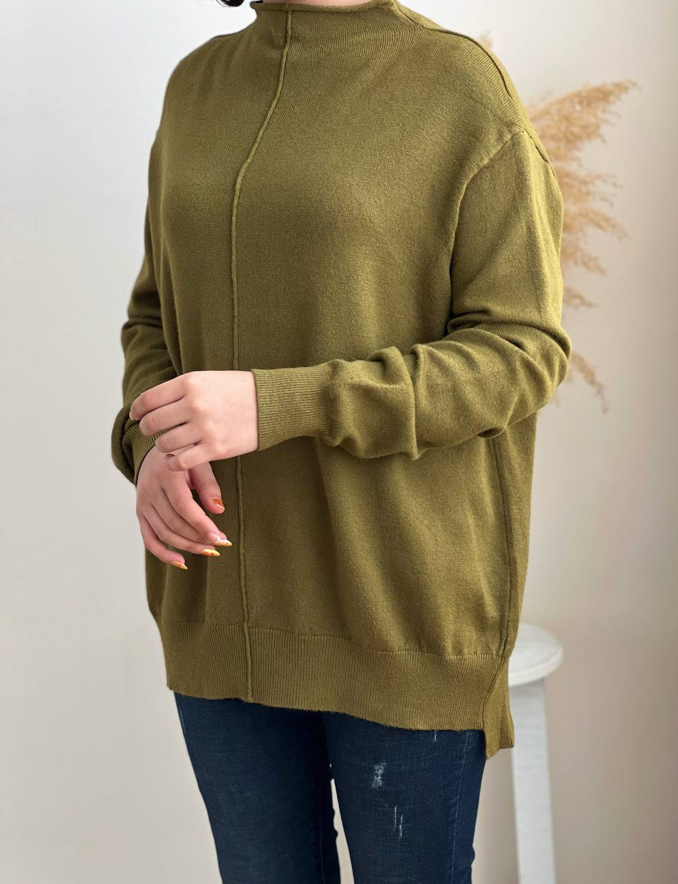 پلیور بافت جلو خط کد 2223