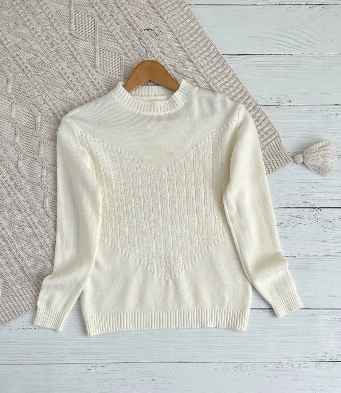 پلیور بافت یقه گرد گپ کد 2228