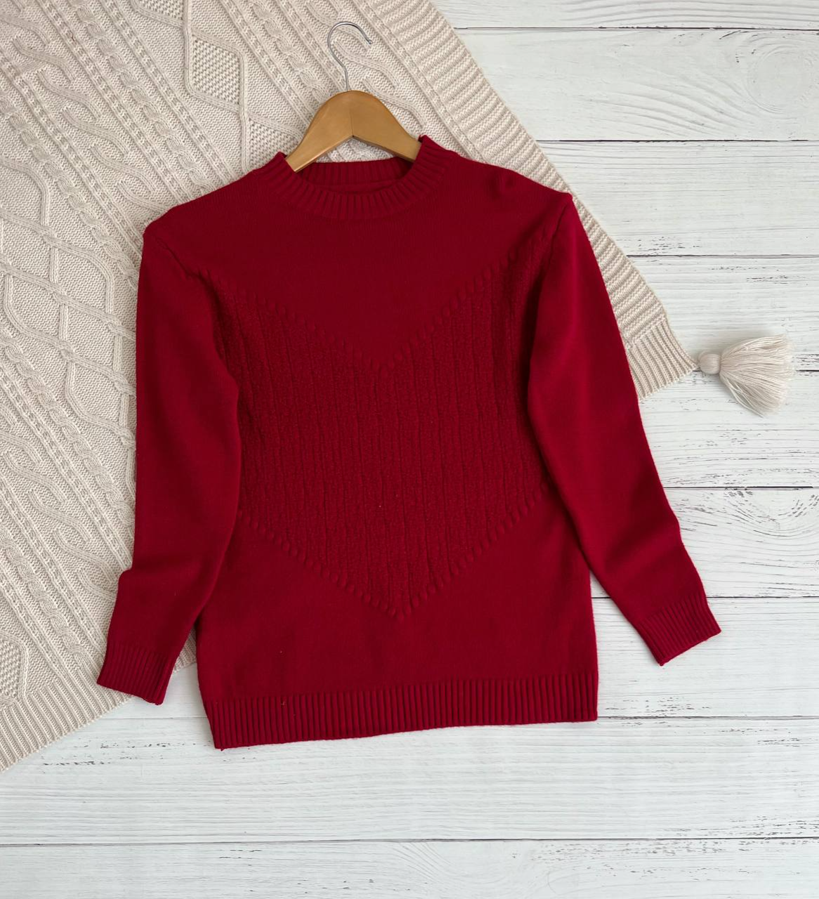 پلیور بافت یقه گرد گپ کد 2228