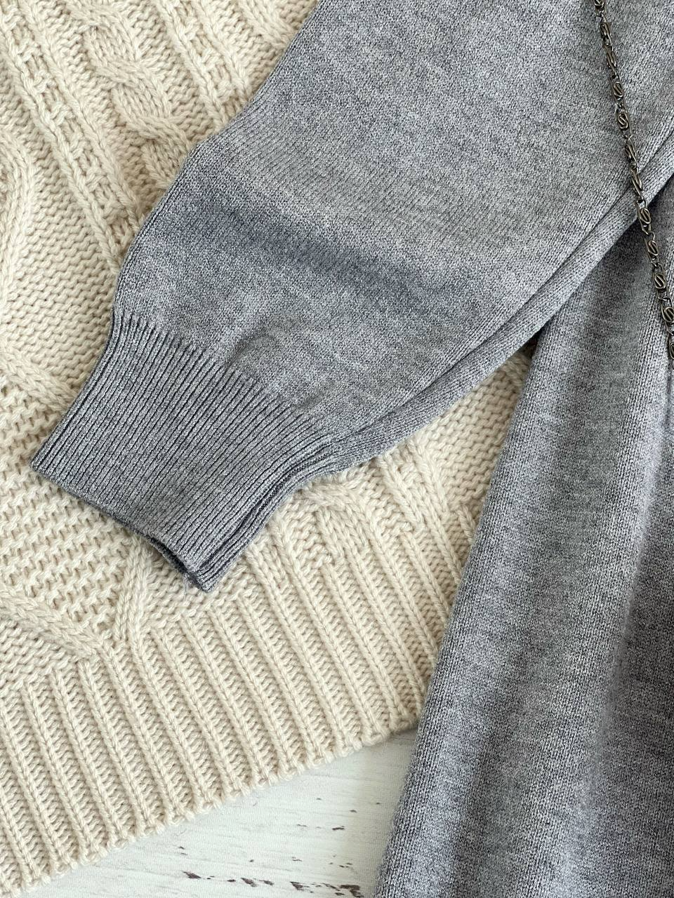 پیراهن بافت عروسکی جلو دکمه کد 2229