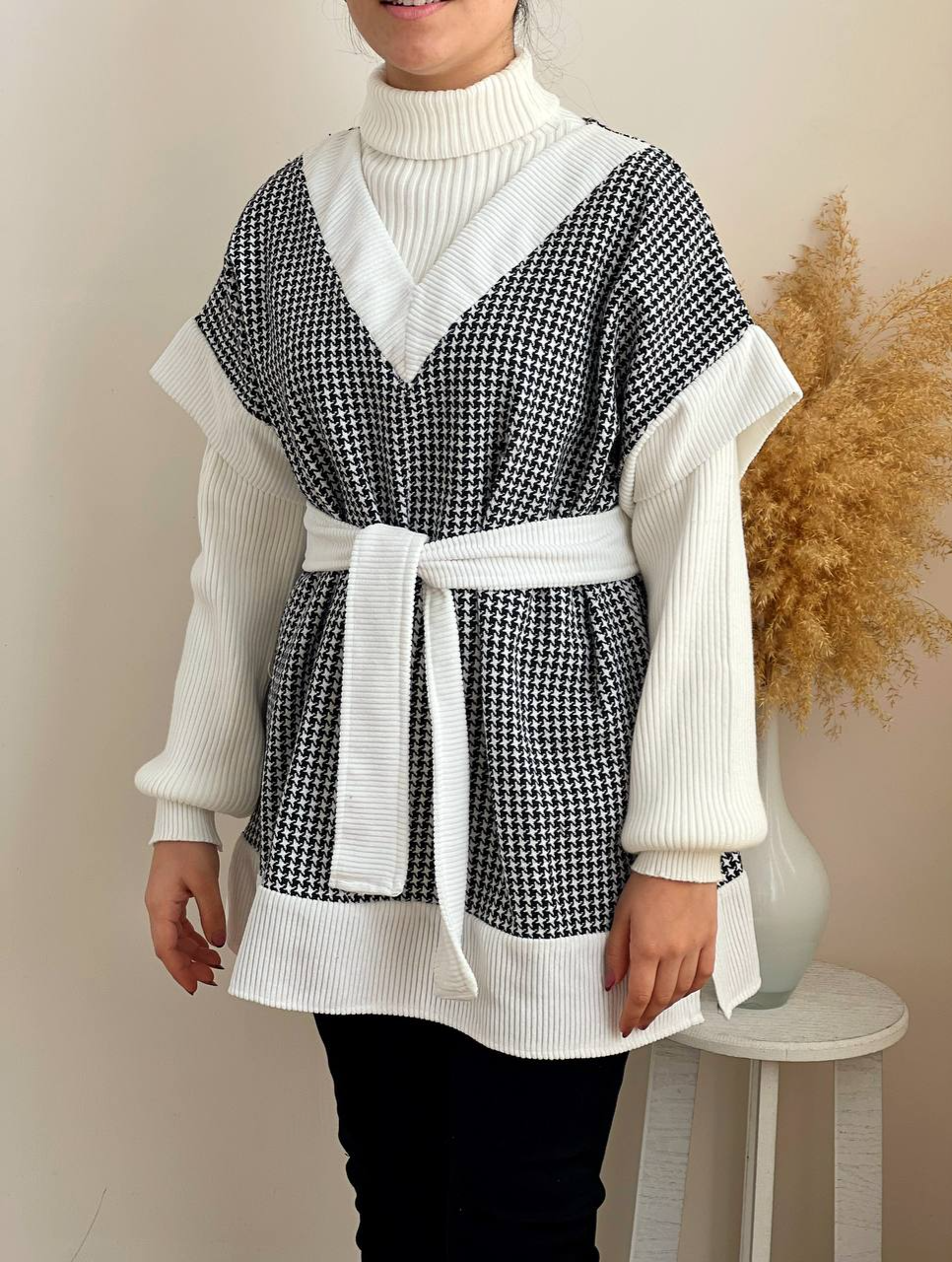 جلیقه پیجازی با خرجکار کبریتی کد 2232