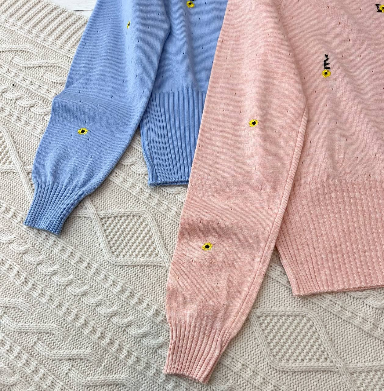 پلیور بافت گلدوزی شده کد 2236