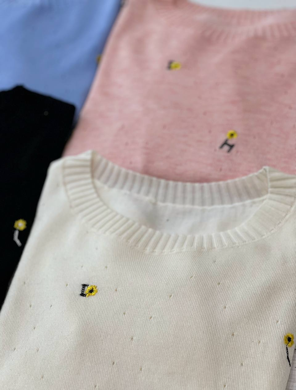 پلیور بافت گلدوزی شده کد 2236