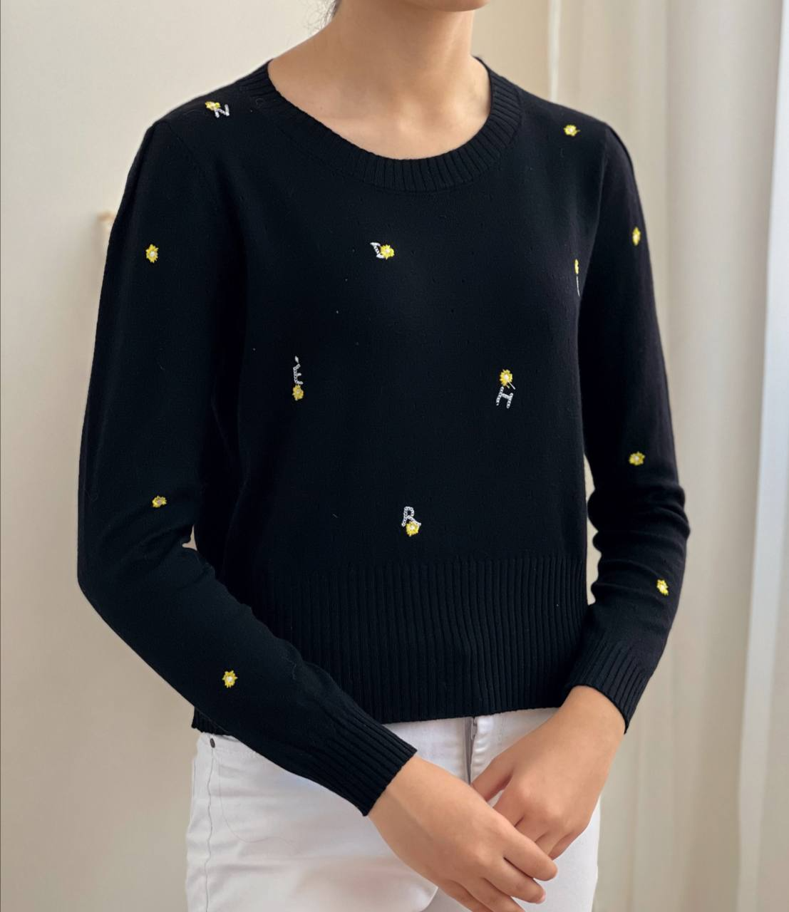 پلیور بافت گلدوزی شده کد 2236