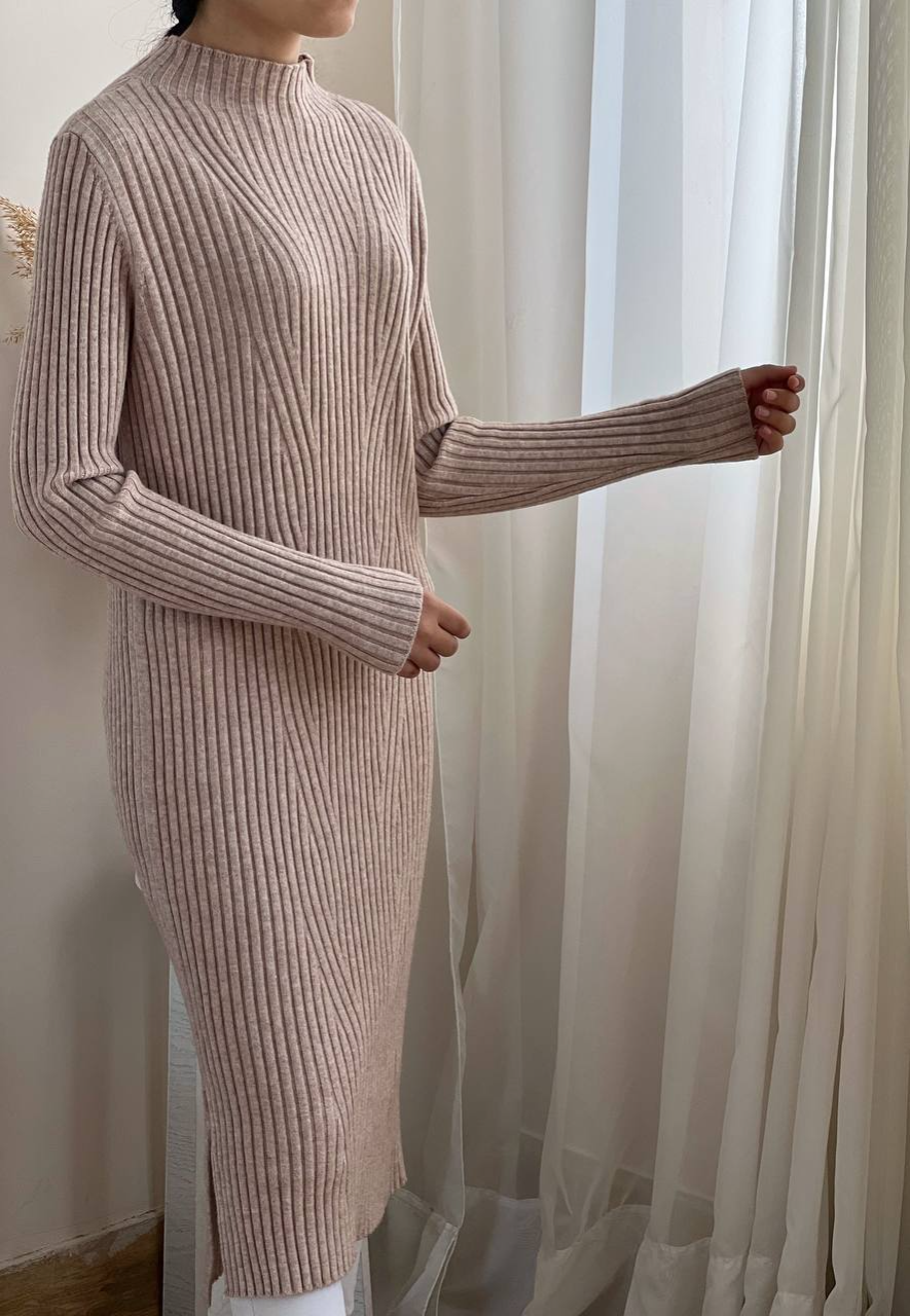 پیراهن بافت بلند کد 2250