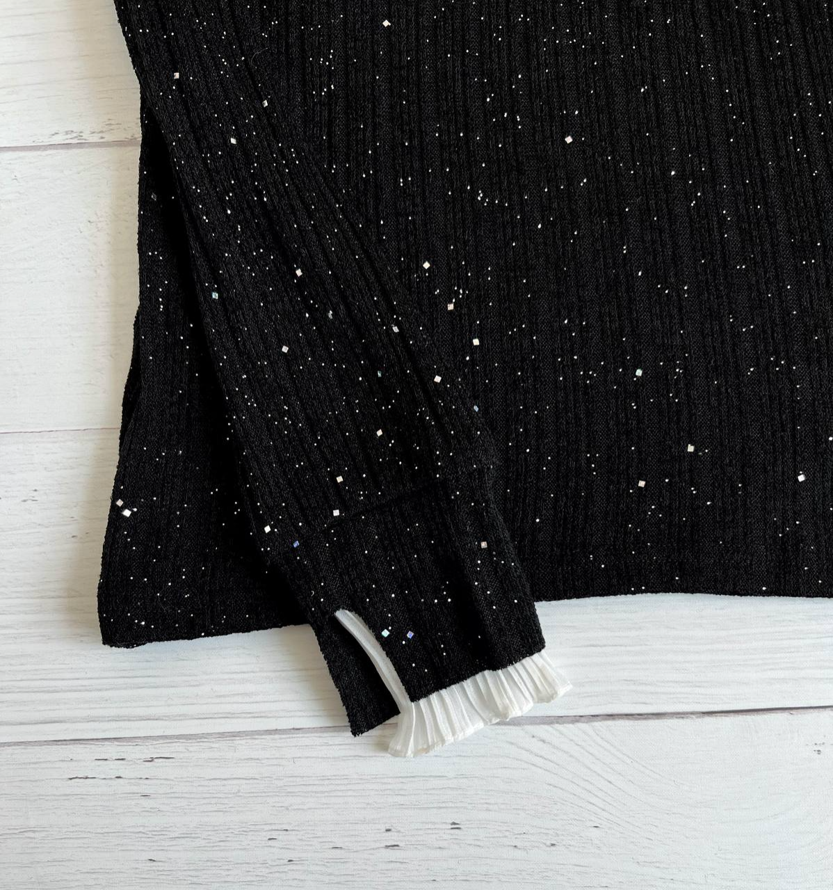 بلوز بافت اکلیل دار کد 2253