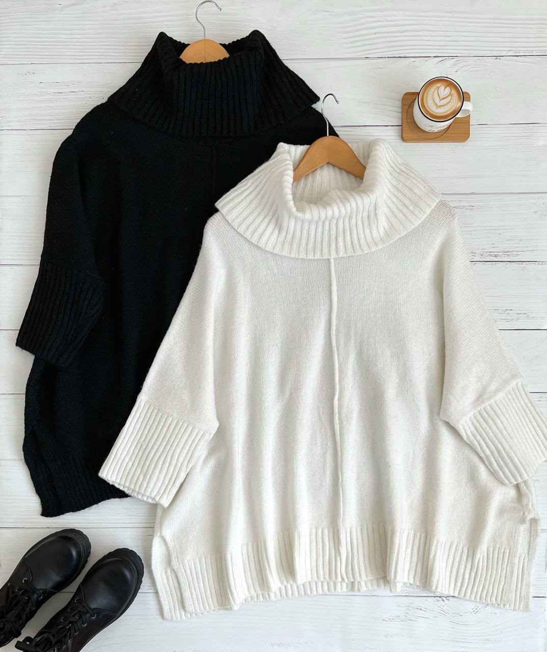 مانتو بافت استین کیمونو کد 2259