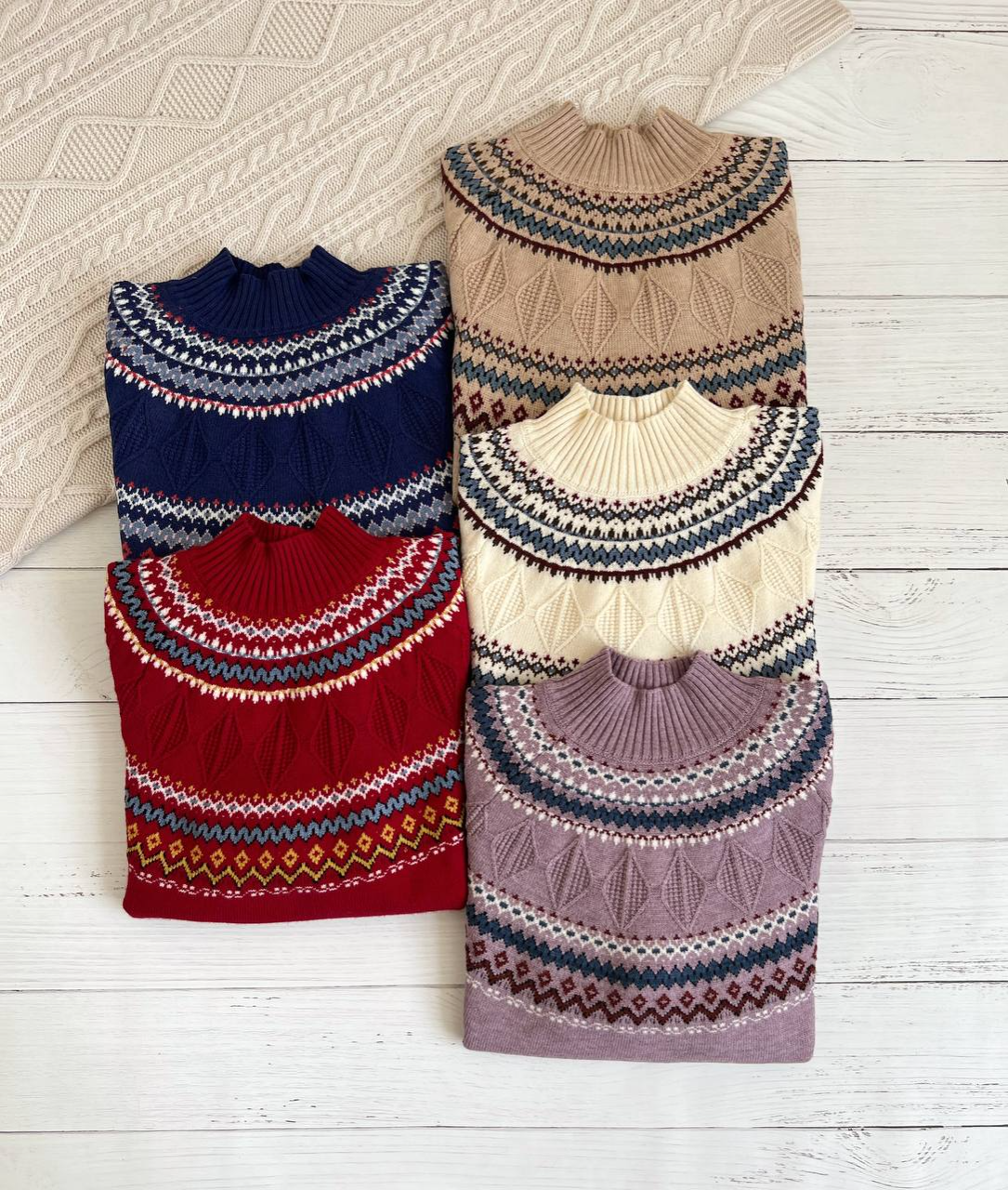 پلیور بافت یقه سه سانت سنتی کد 2261