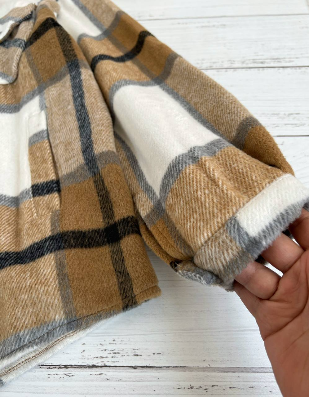 شکت چهارخونه پشمی کد 2266