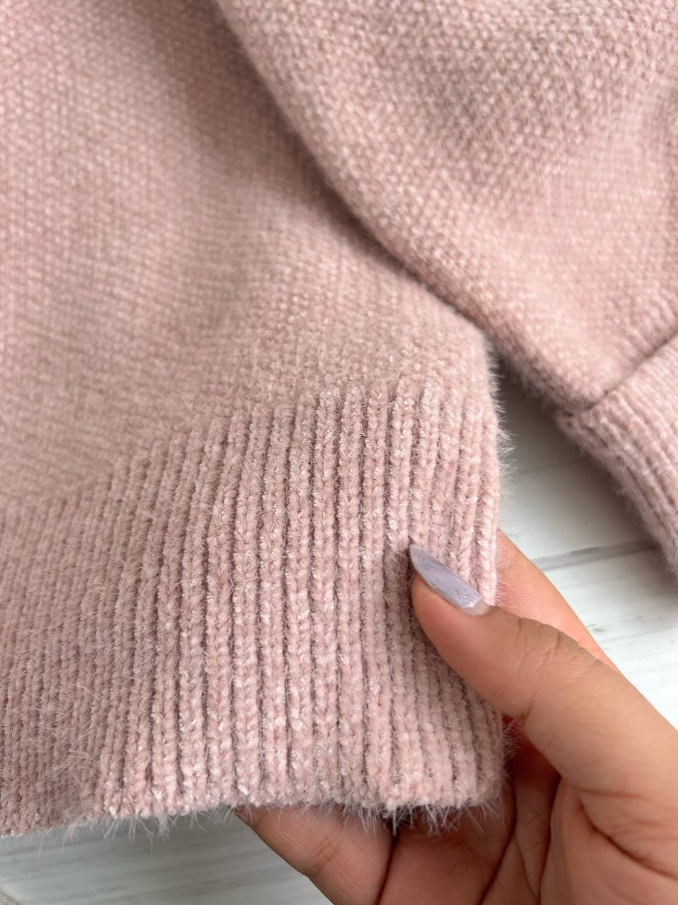 پلیور بافت مخمل گرم بالا کد 2269