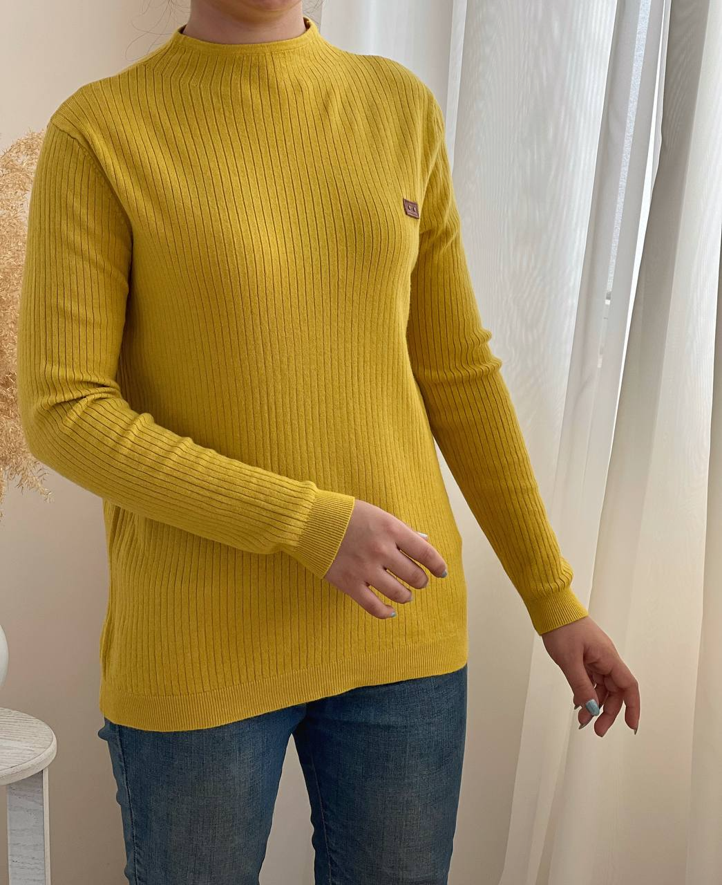 پلیور بافت یقه ایستاده کد 2275