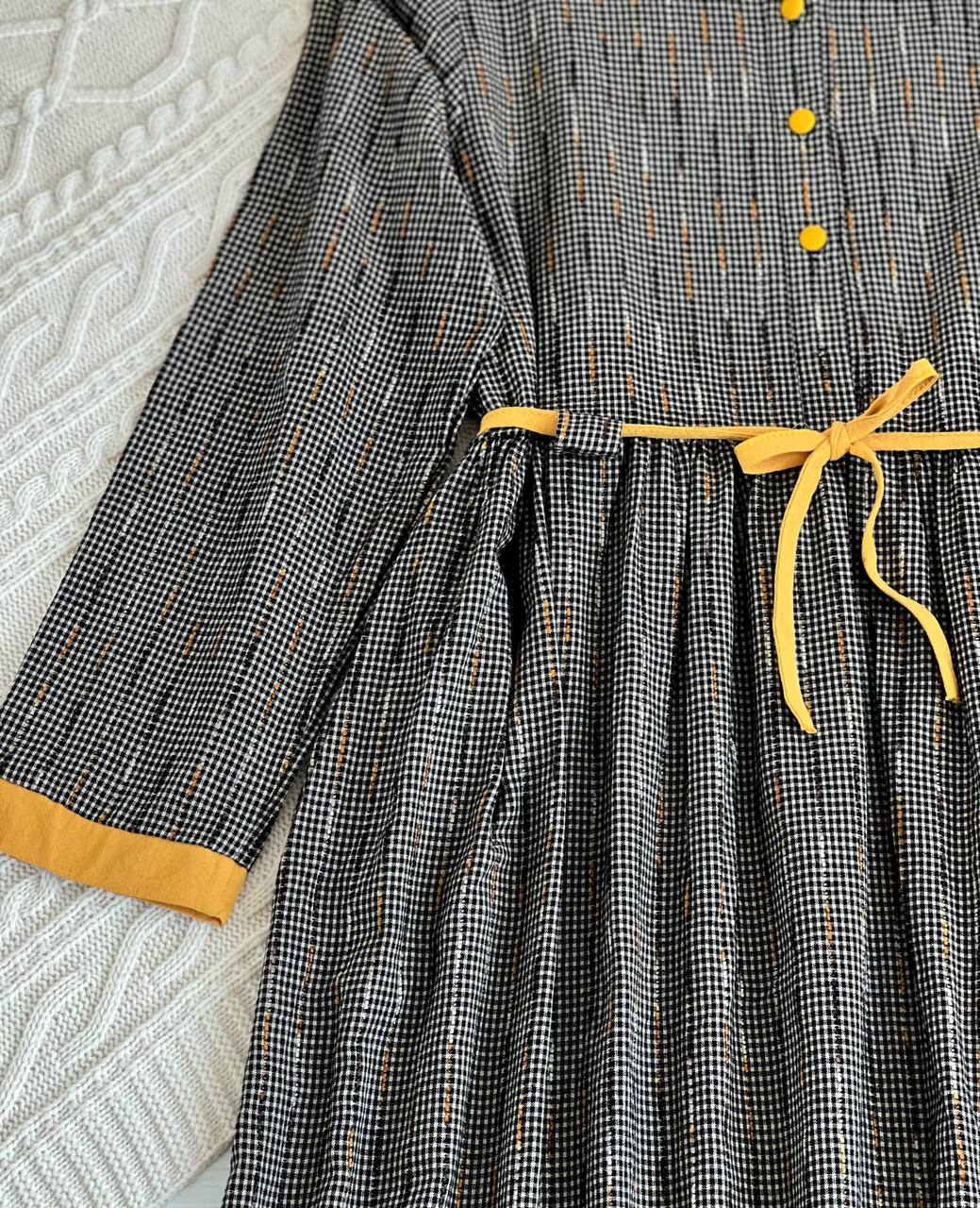 پیراهن کنف کوک دوزی کد 2276