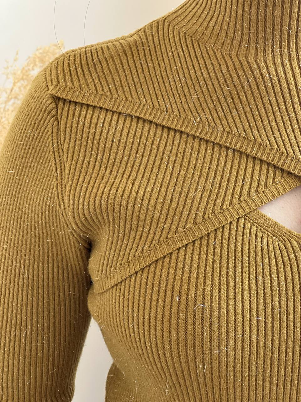 پلیور بافت لمه دار کد2277