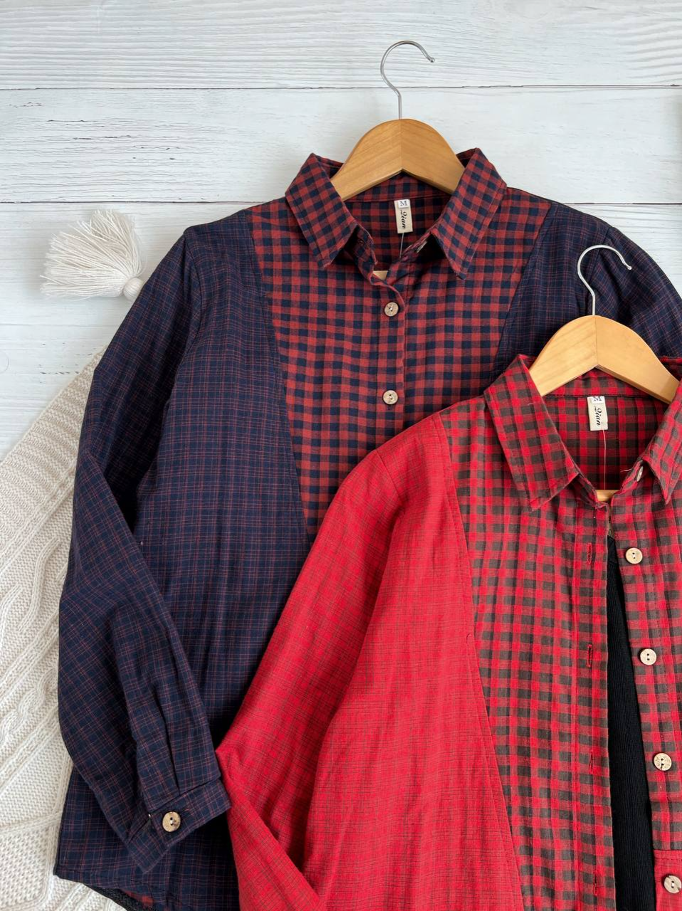 شومیز نخ دو لایه کد 2285