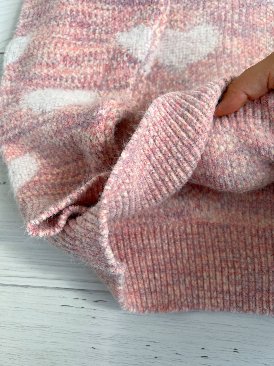 پلیور بافت قلب گرم بالا کد 2289