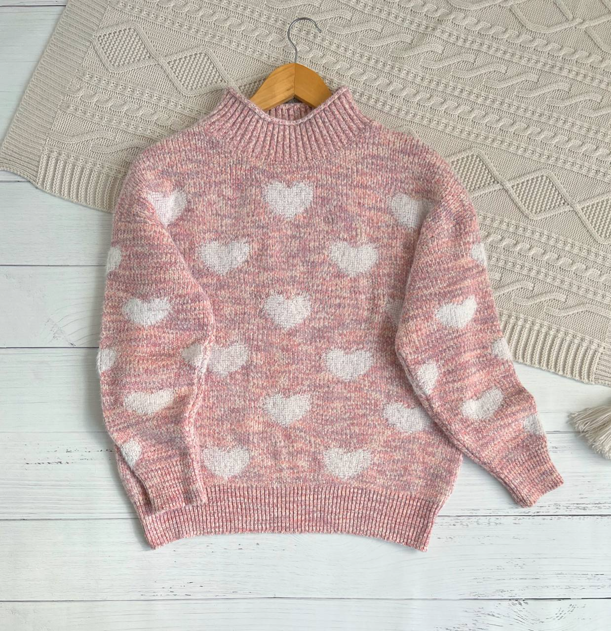 پلیور بافت قلب گرم بالا کد 2289