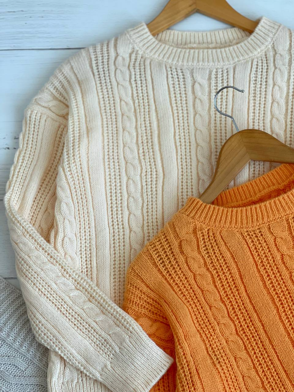 پلیور بافت زنجیری 5 رنگ کد 2292