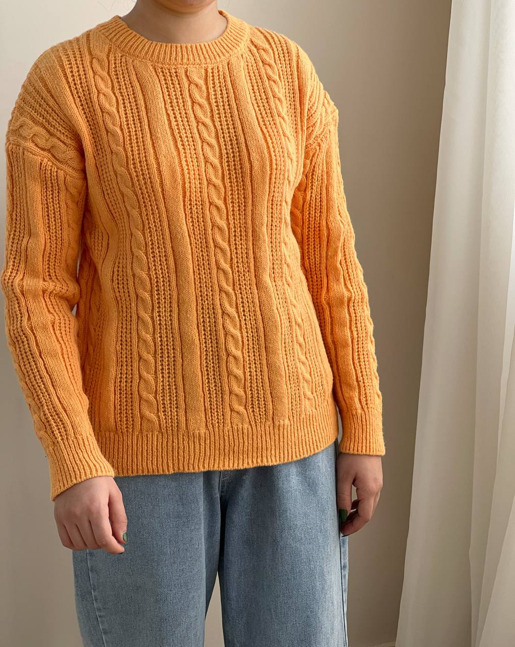 پلیور بافت زنجیری 5 رنگ کد 2292