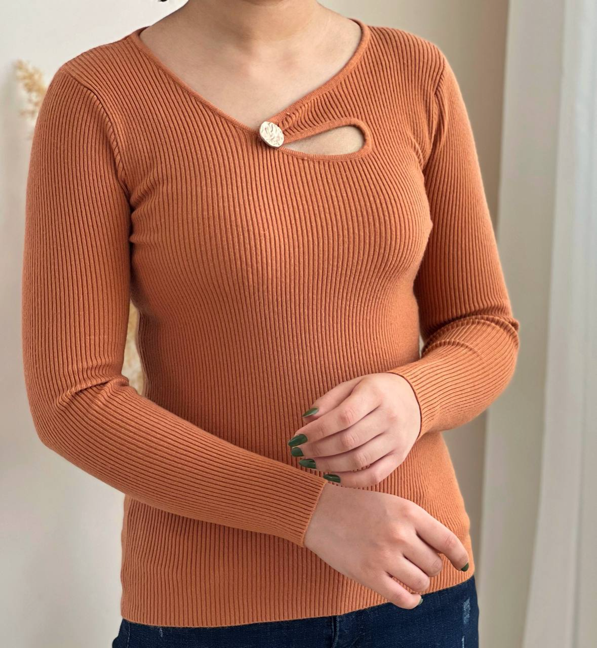 پلیور بافت کبریتی گپ کد 2293