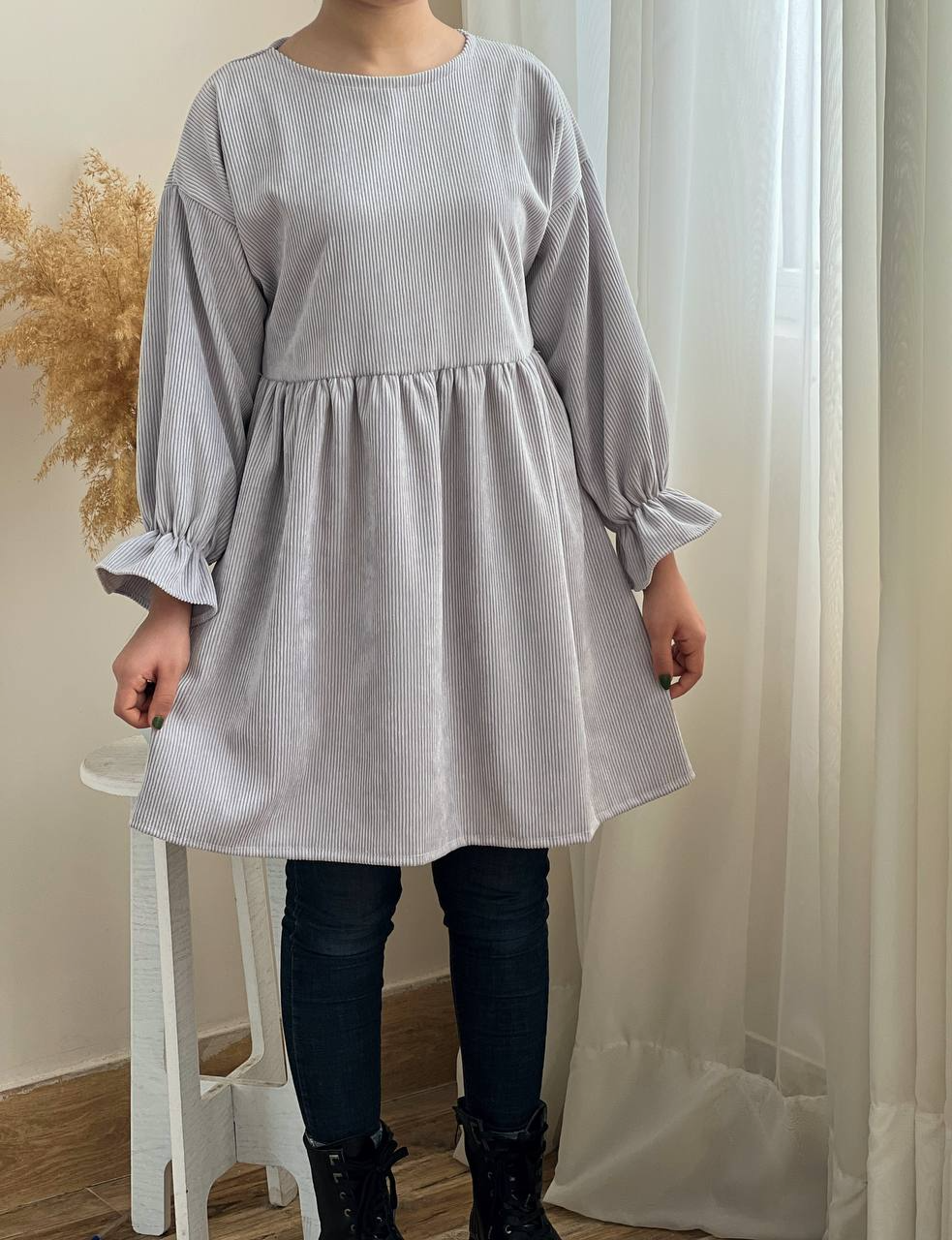 مانتو عروسکی کبریتی کد 2294