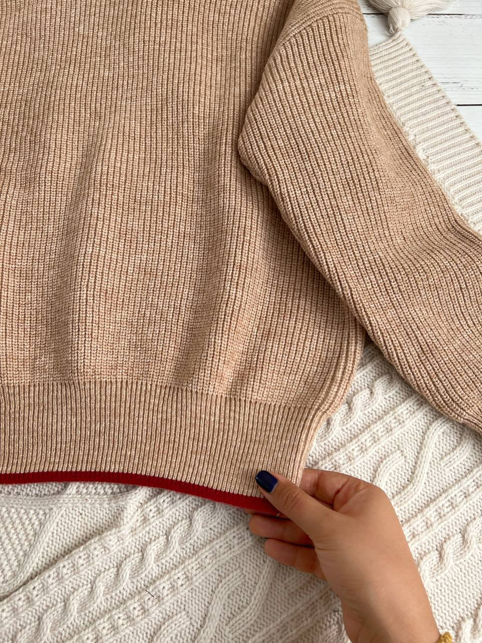 پلیور بافت سر شانه دکمه دار کد 2311