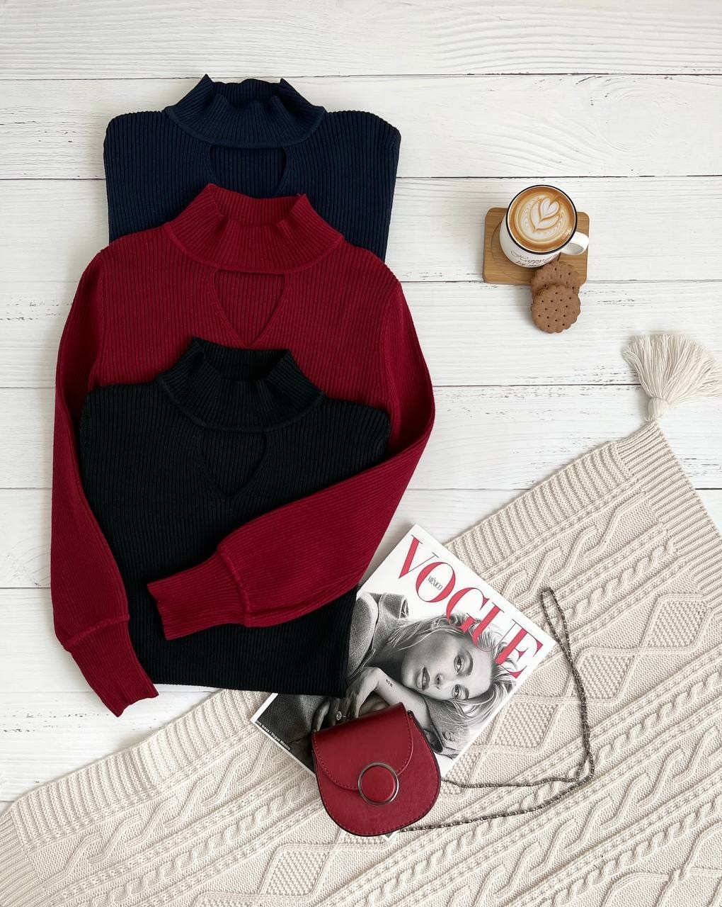 پیراهن بافت آستین مچی کد 2312